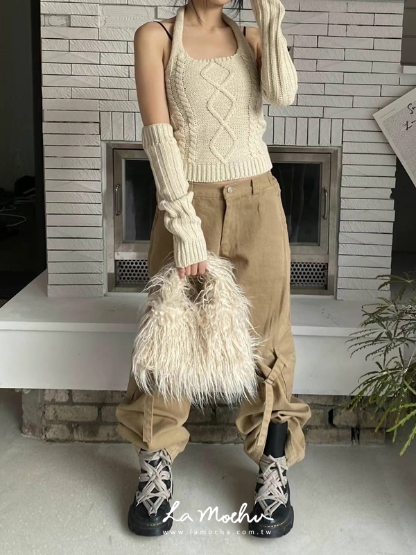 長毛手提包